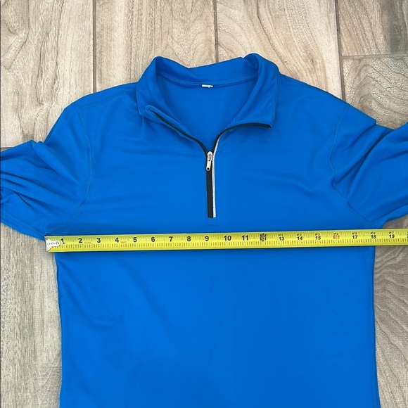 Lululemon Blue Pullover Quarter Zip - Picture 8 of 10